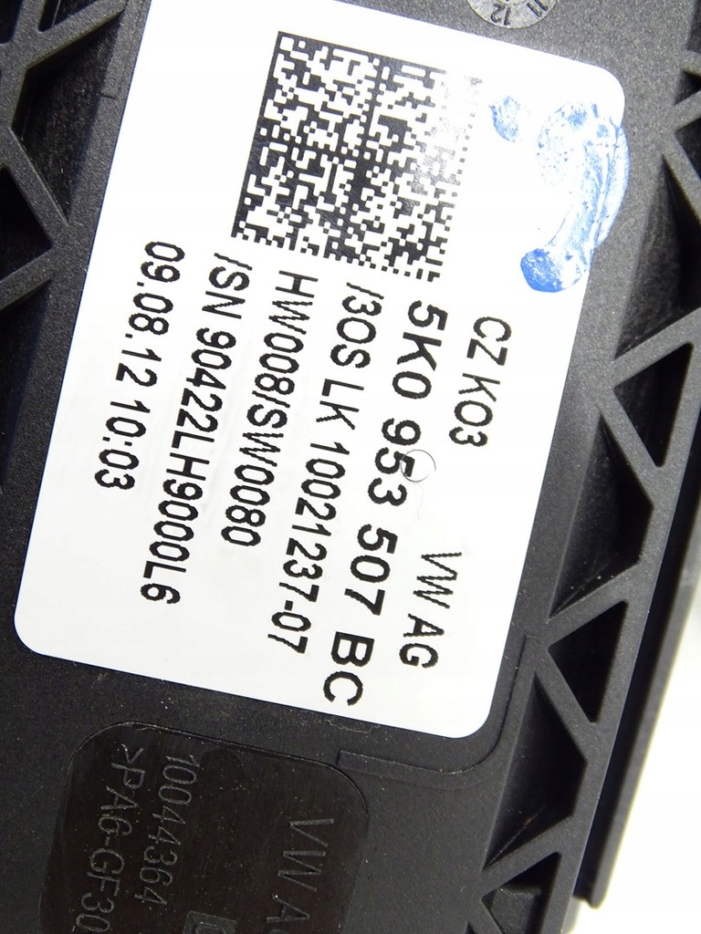 фото №7, Перемикач комбінований+ стрічка vw golf vi 5k0953549e 5k0953507bc