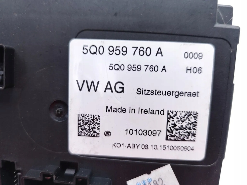 фото №7, Skoda superb модуль / блок управления сиденье 2.0 tdi дизель 110kw 150 hp 2016