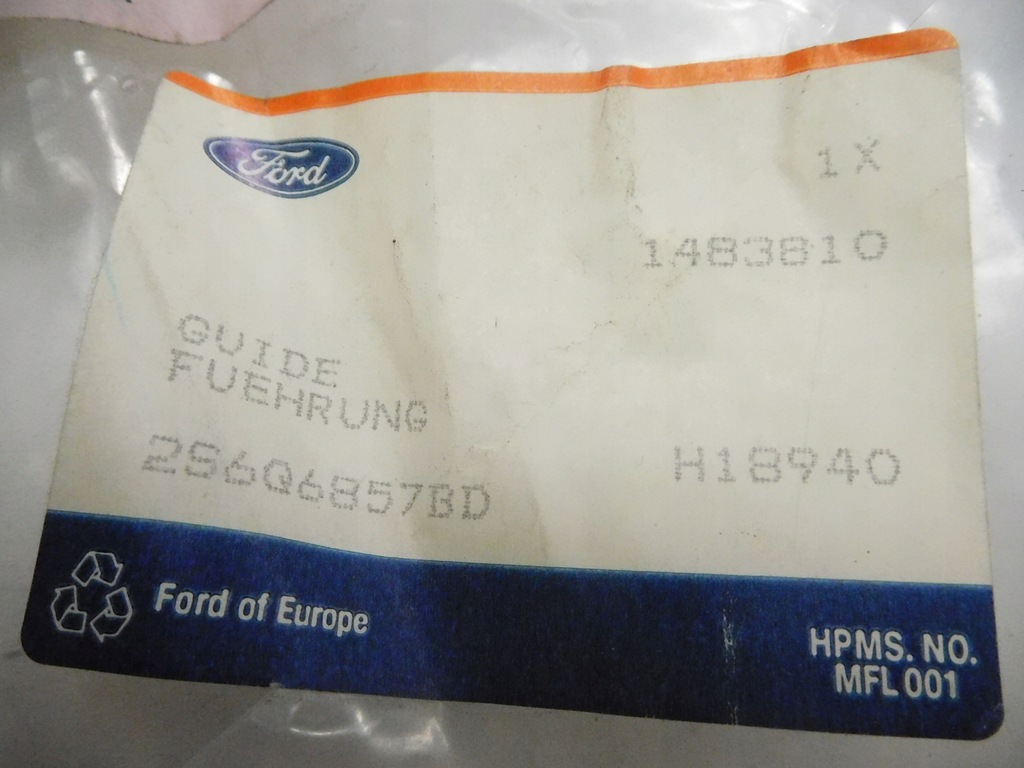 фото №7, Напрямна щуп оливи ford fiesta fusion оригінальний номер 1483810