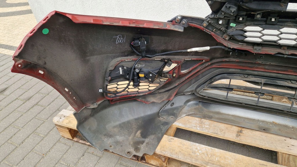 фото №12, Honda cr-v 4 iv lift 14-18 бампер перед передний kompletny датчики r539p