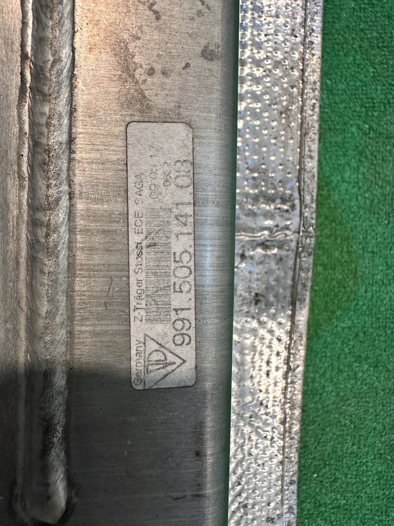 фото №8, Porsche 911 991 балка задня задня підсилювач захист теплова