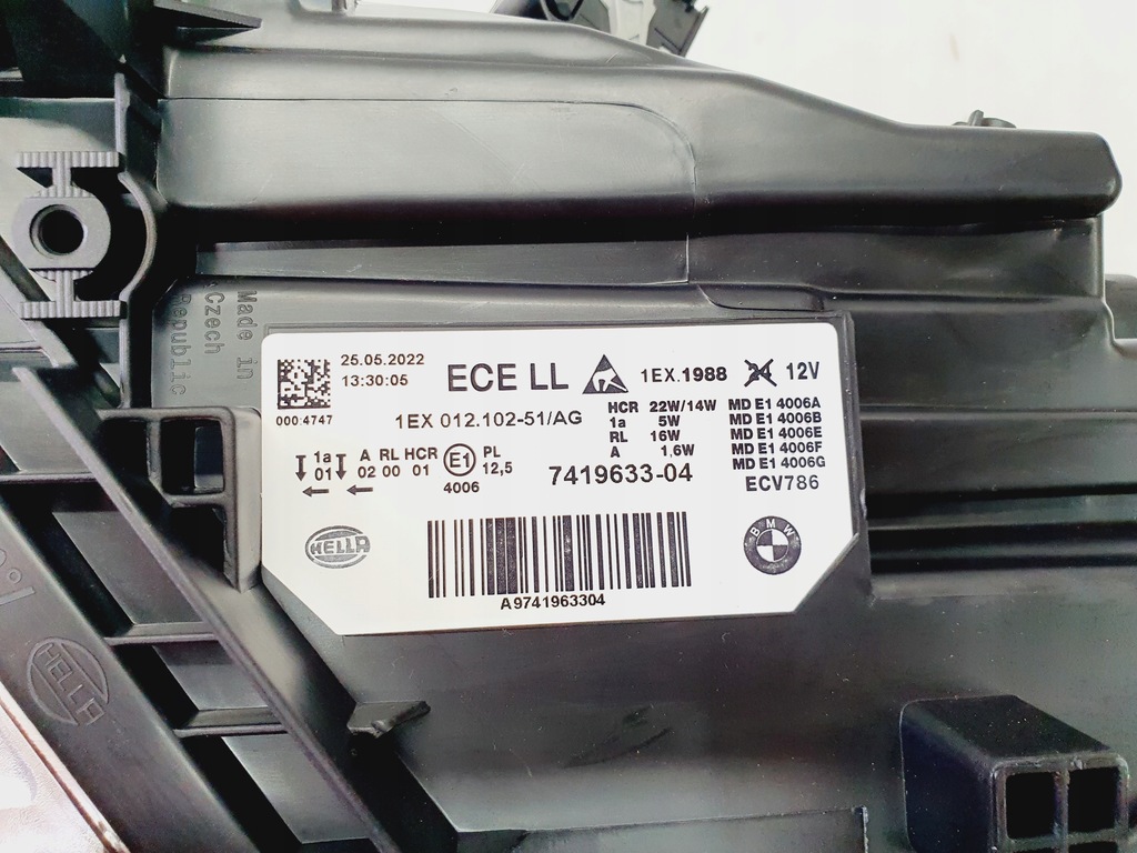 фото №5, Лампа bmw f30 f31 lift lci led левая комплектная