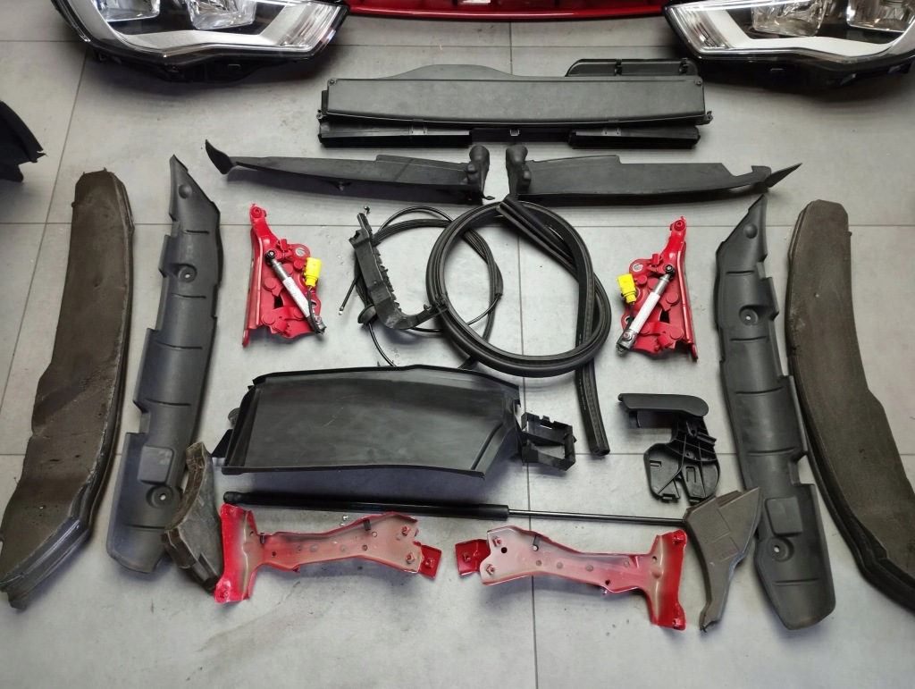 Audi a3 8v sedan капот бампер лампы перед крылья lz3m с Разборки