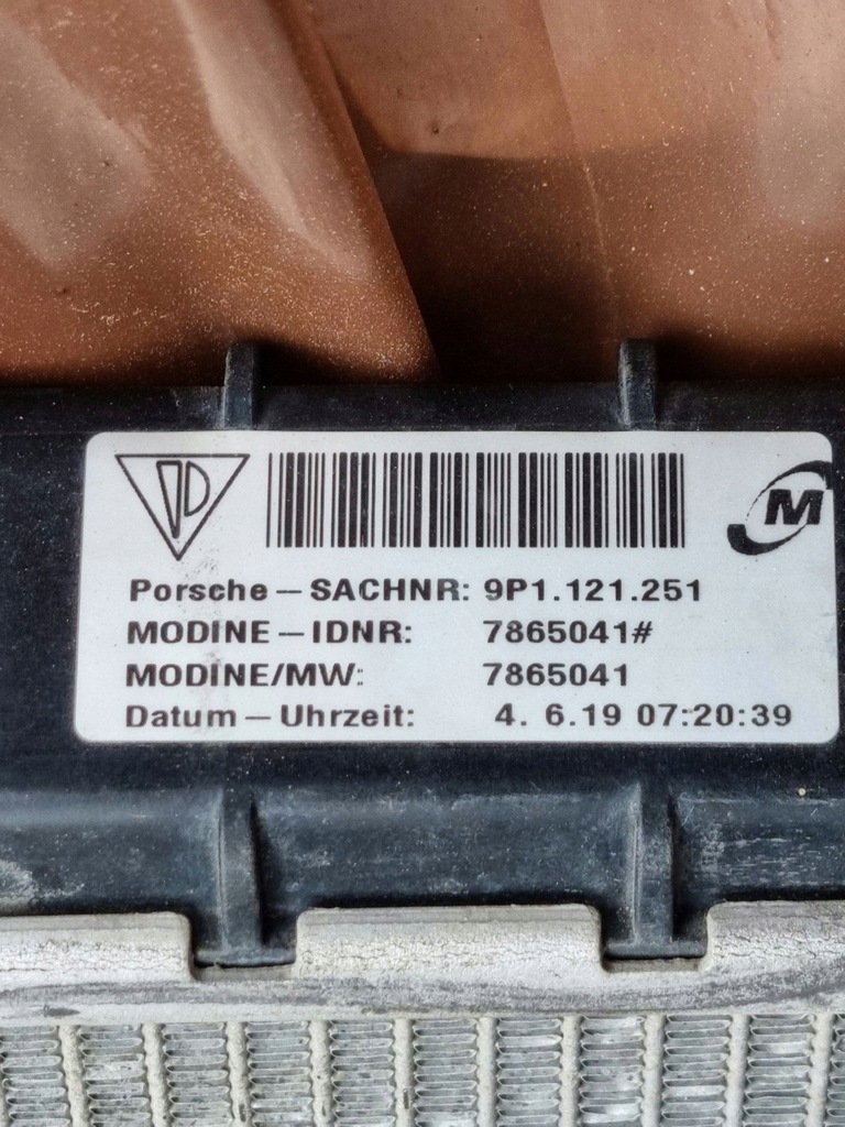 фото №4, Porsche 911 991 982 радиатор wody