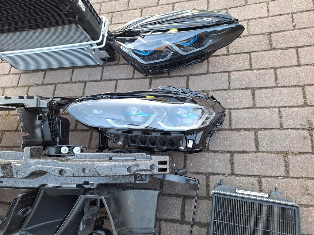 фото №6, Bmw g82 g83 m4 m3 g80 laser капот бампер радіатор pas радіатор c1k