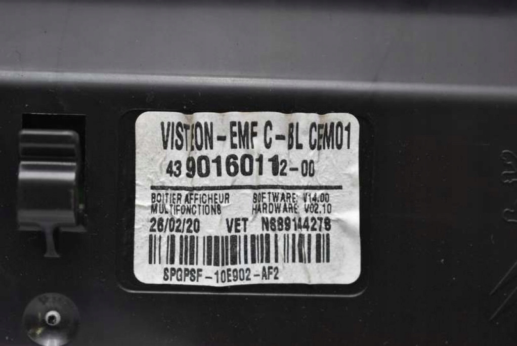 фото №7, Радио радиопроигрыватель 4390160112 citroen berlingo 3 iii 18-21