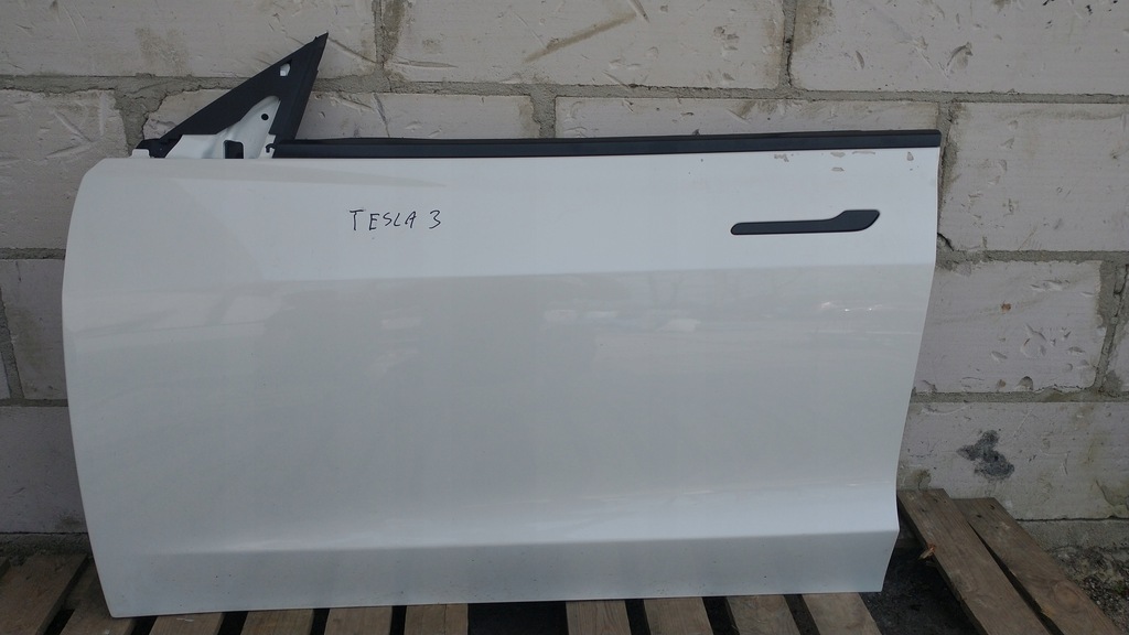 фото №1, Tesla model 3 двері ліва передні лівий перед