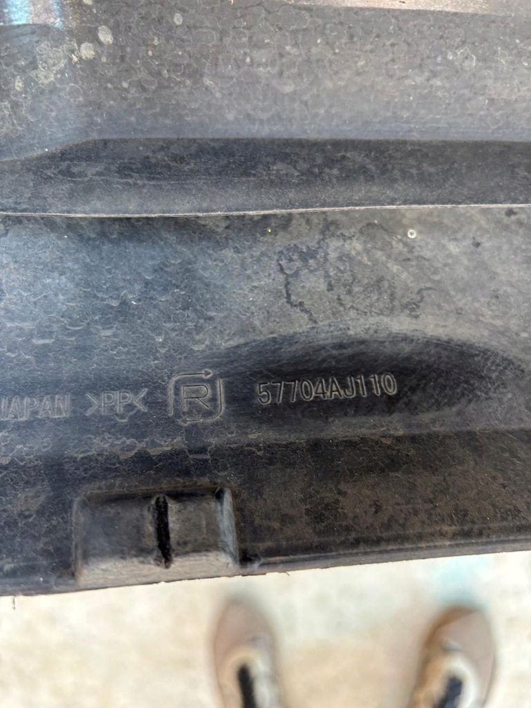 фото №14, Subaru outback iv 4 lift 12-14 бампер перед передний sprysk