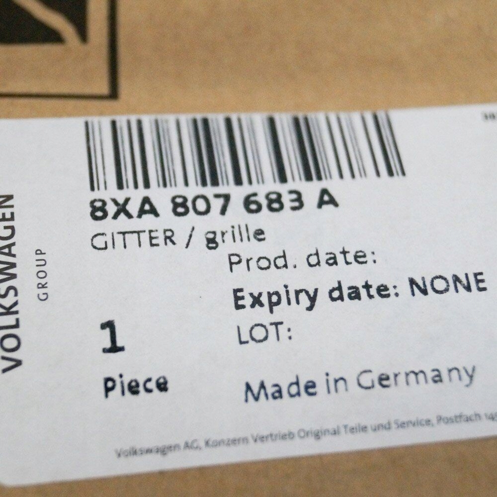 фото №7, Audi a1 8x s-line передня частина бампер lower решітка center 8xa807683a