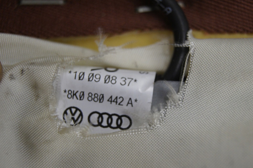 фото №8, Audi a4 b8 kombi подушки безпеки повітряні сидіння задня подушка безпеки сидіння mustangbraun