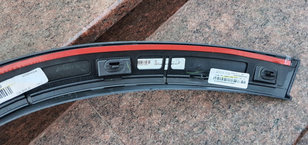 Купить Mercedes gls x167 amg 2019 - 2023 накладка молдинг на крыло перед правая