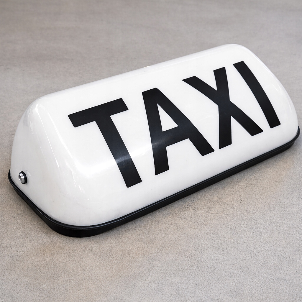 Taxi бездротова лампа сигнальна білий kogut led na пульта pilot gap Ціна