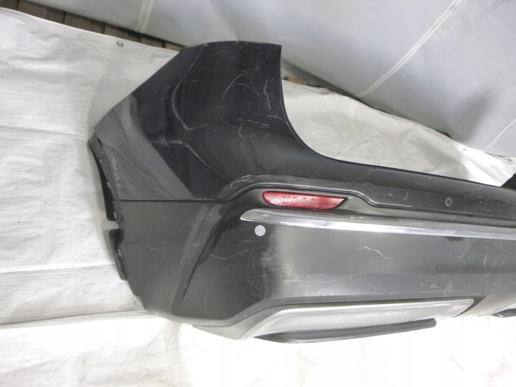 фото №5, Nissan qashqai j11 lift бампер задняя задний хром