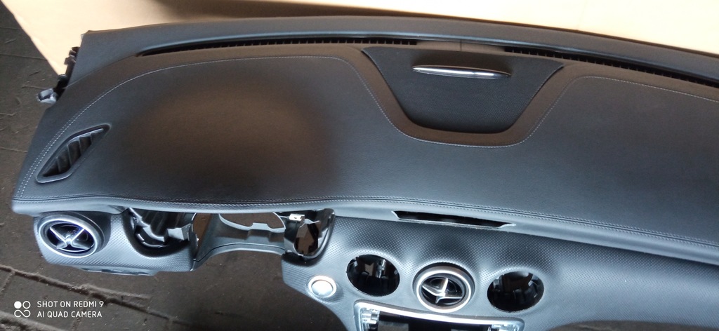 фото №8, Консоль приборная панель подушки безопасности mercedes a w176 amg воздуховод amg edition 1 кожа