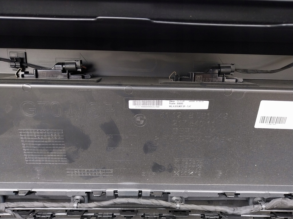 фото №10, Bmw 7 g70 бампер задняя задний m-pakiet c36 dravitgrau