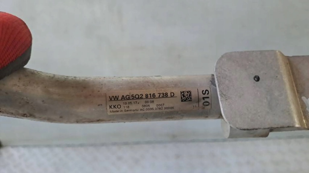 фото №2, Vw passat b8 tdi шланг трубка кондиціонера