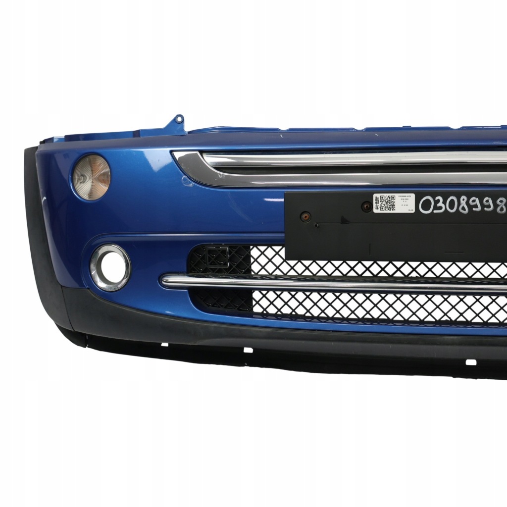 Mini r50 r52 бампер передний защита hyper blue niebieski металлик - a28 Цена