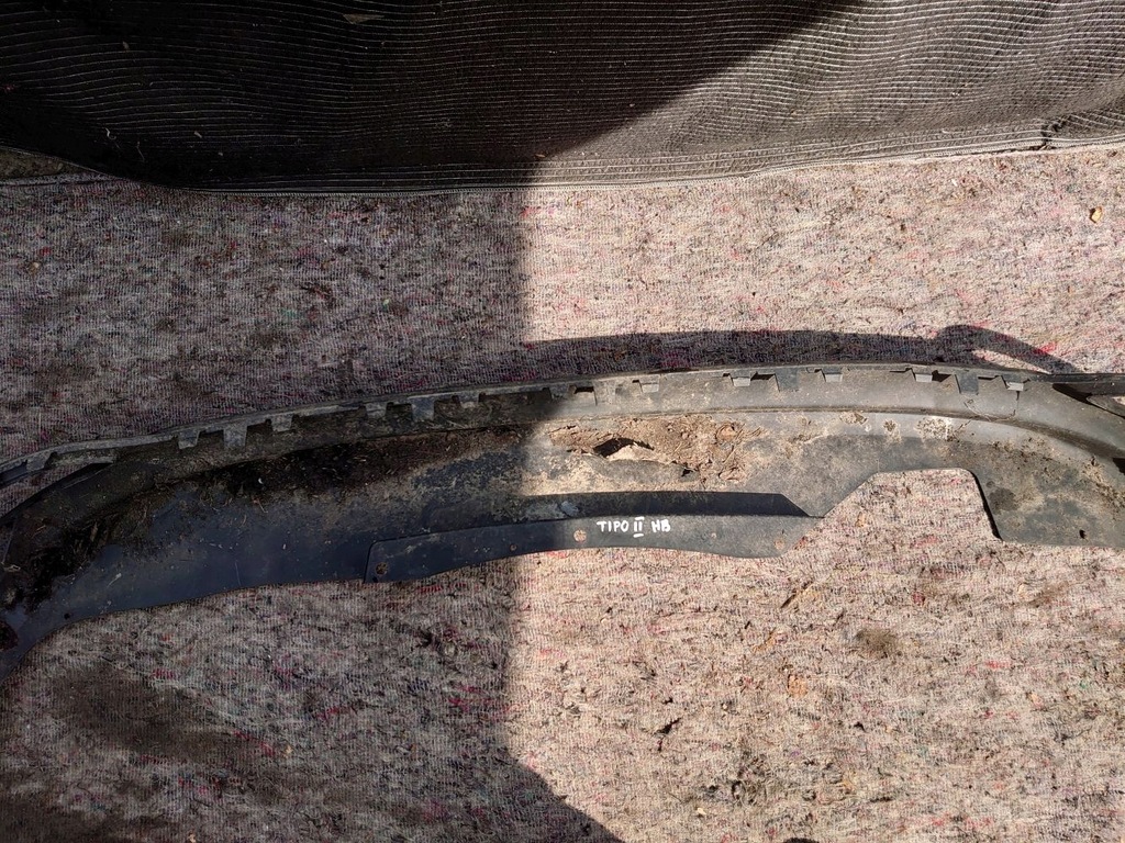 фото №6, Fiat tipo ii hb 15- накладка спойлер бампера задня