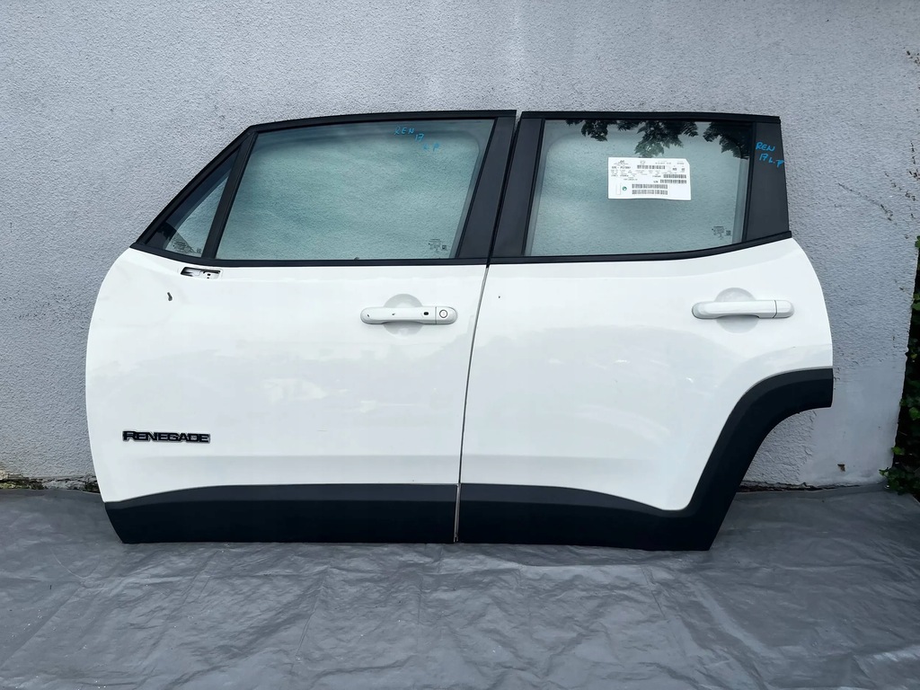 фото №3, Jeep renegade двері ліва передні задні комплект білий 2017-