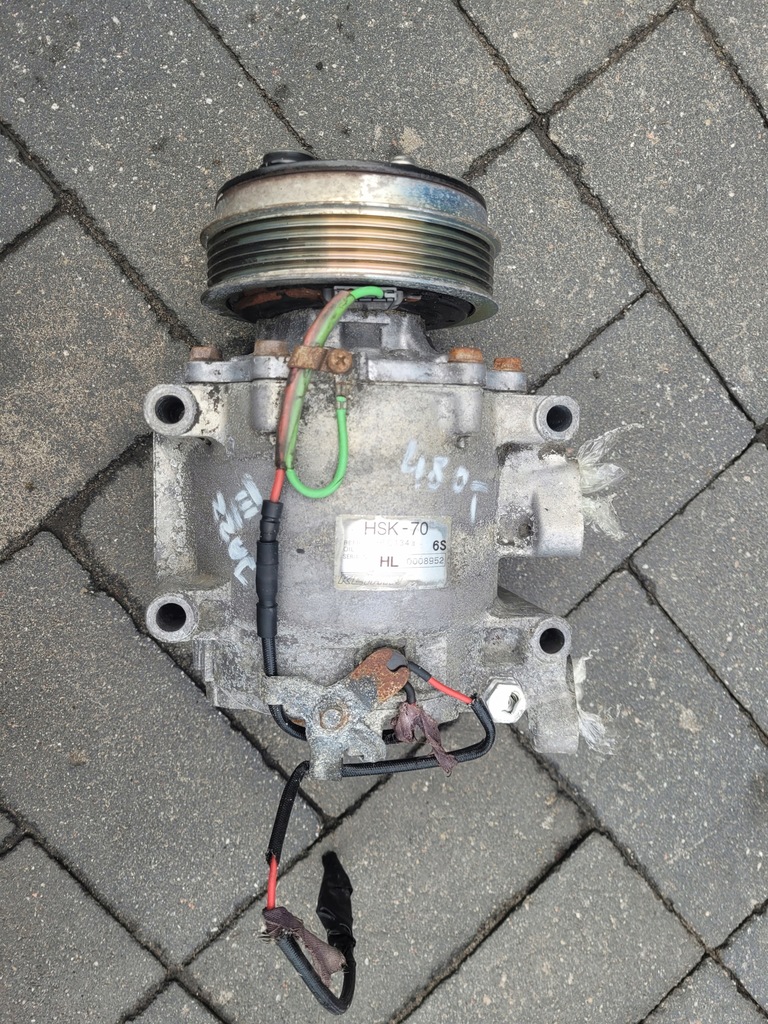 фото №6, Honda jazz iii компресор кондиціонера hsk-70