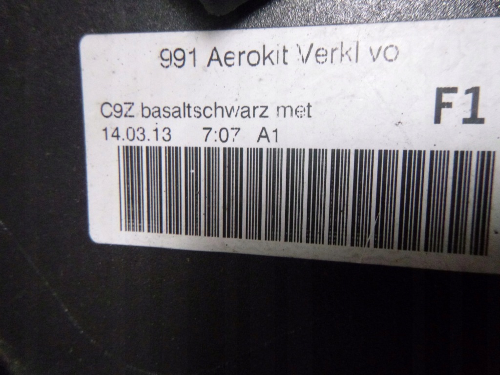 Porsche 911 991 gts аэрокит aero kit бампер передний оригинал Киев