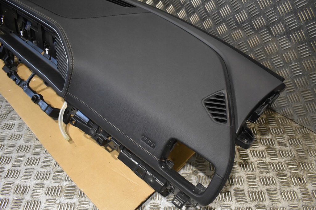 фото №7, Idealna консоль шкіра head up коричнева нитка mercedes w167 x167 c167 1