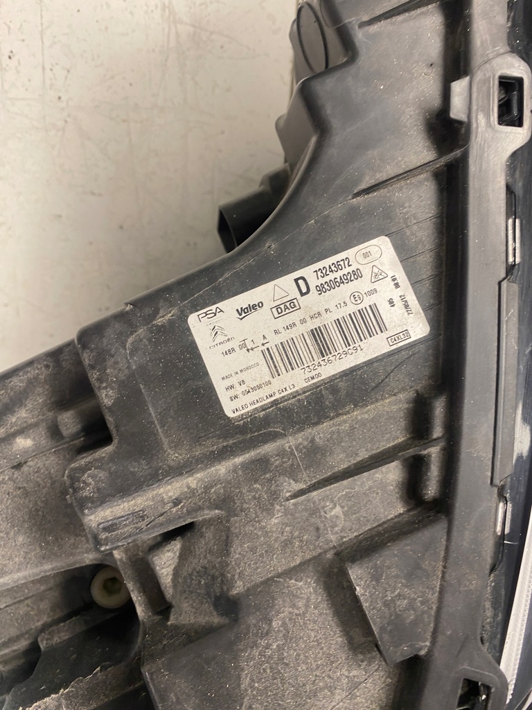 фото №9, Citroen c4 iii лампа правий перед full led