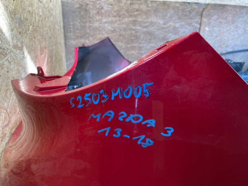 фото №10, Mazda 3 bm iii 13-19 sedan бампер задняя задний