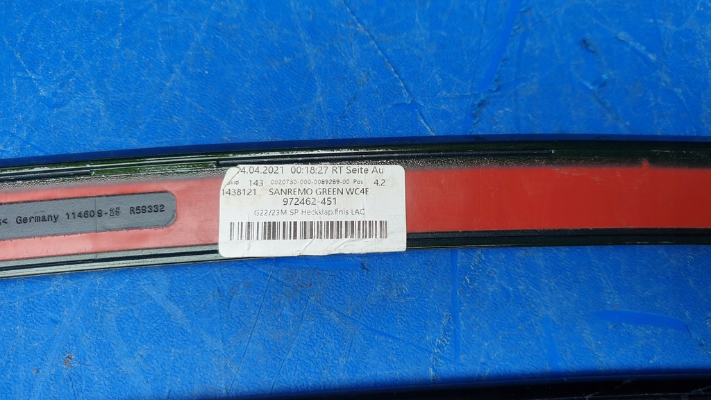 фото №13, Новый спойлер спойлер bmw 4 g22 g23 m набор оригинал