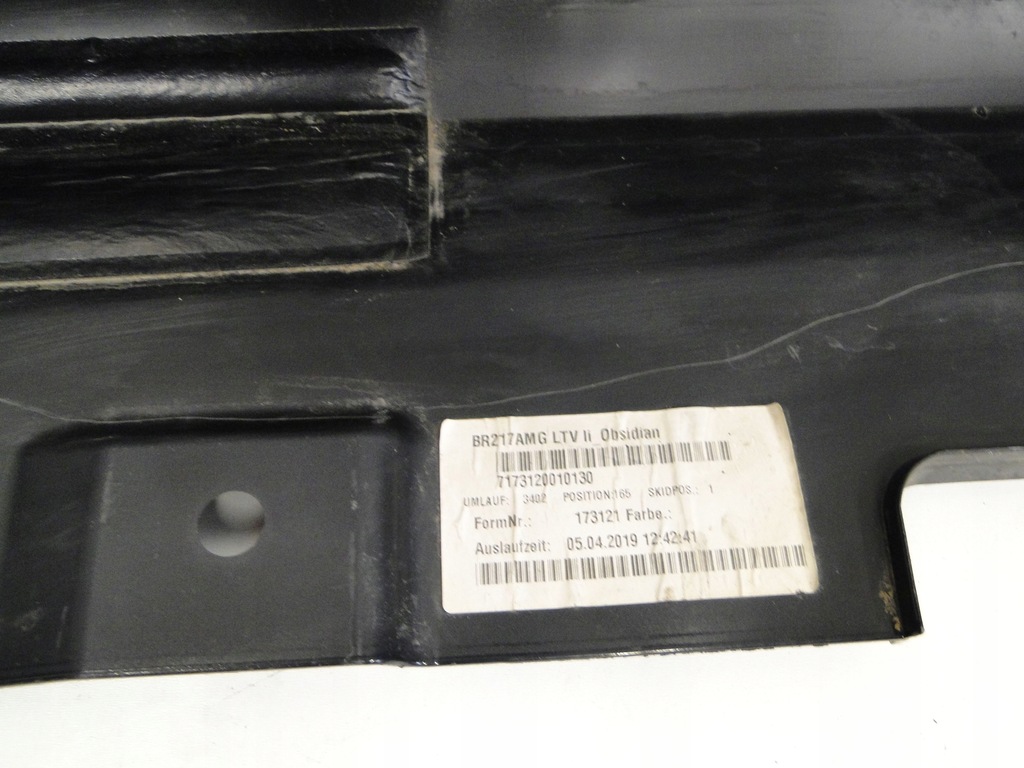 фото №11, Mercedes s klasa 217 c217 молдинг порог левая карбон a2176980800