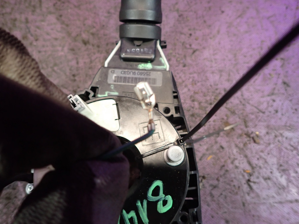 фото №8, Nissan note e11 i 05-09 переключатель комбинированный света 255609u03d