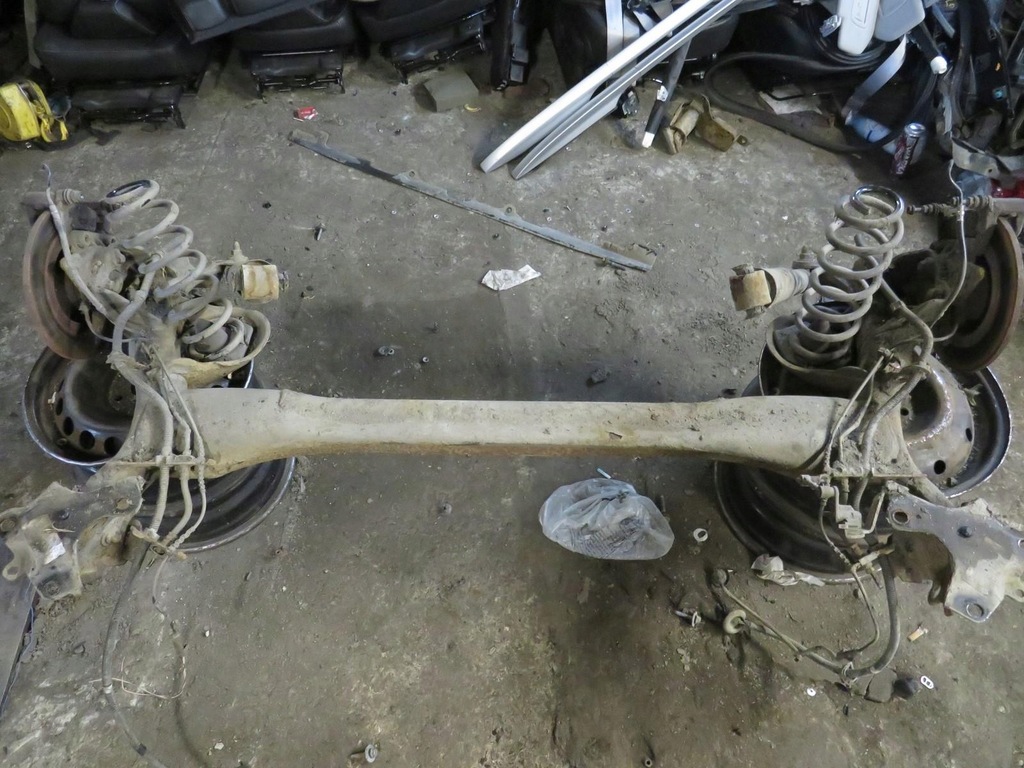 фото №3, Балка задняя oś подвеска scenic iii