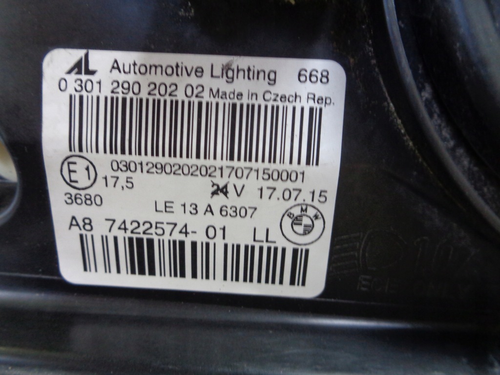 фото №11, Лампа правая фара bmw 2 f45 f46 14-18