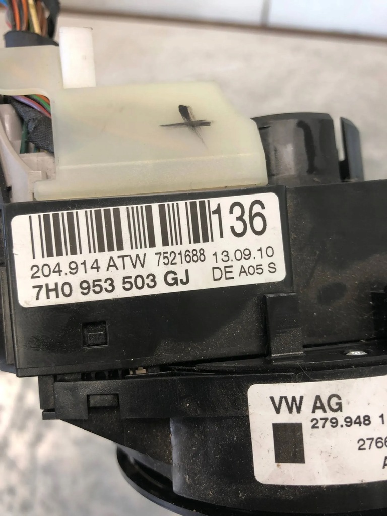 фото №6, Переключатель комбинированный seat ibiza iv 7h0953503gj