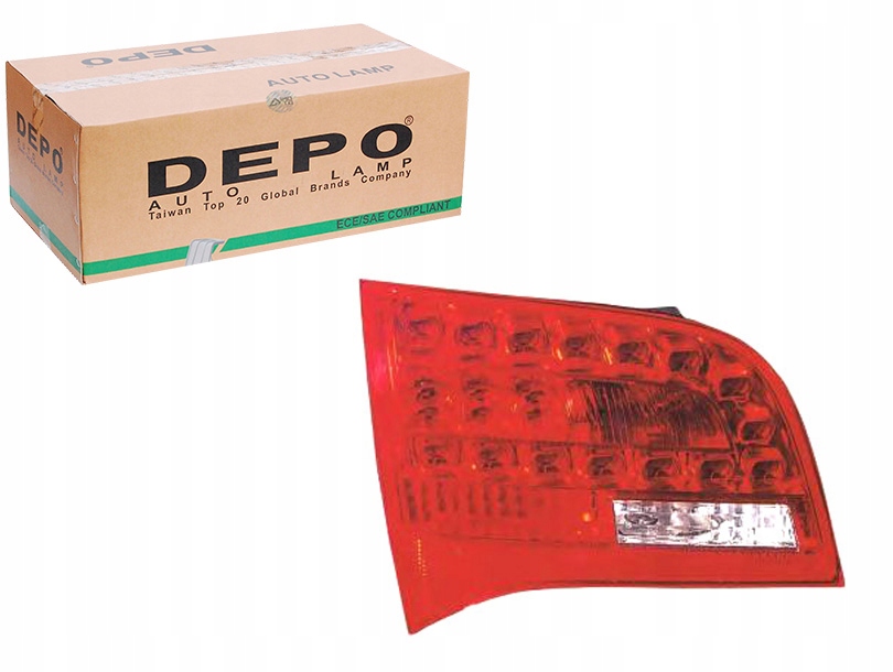 фото №9, Лампа задня ліва внутрішня led do audi a6 c6 4f kombi 2004-2008 w кришка