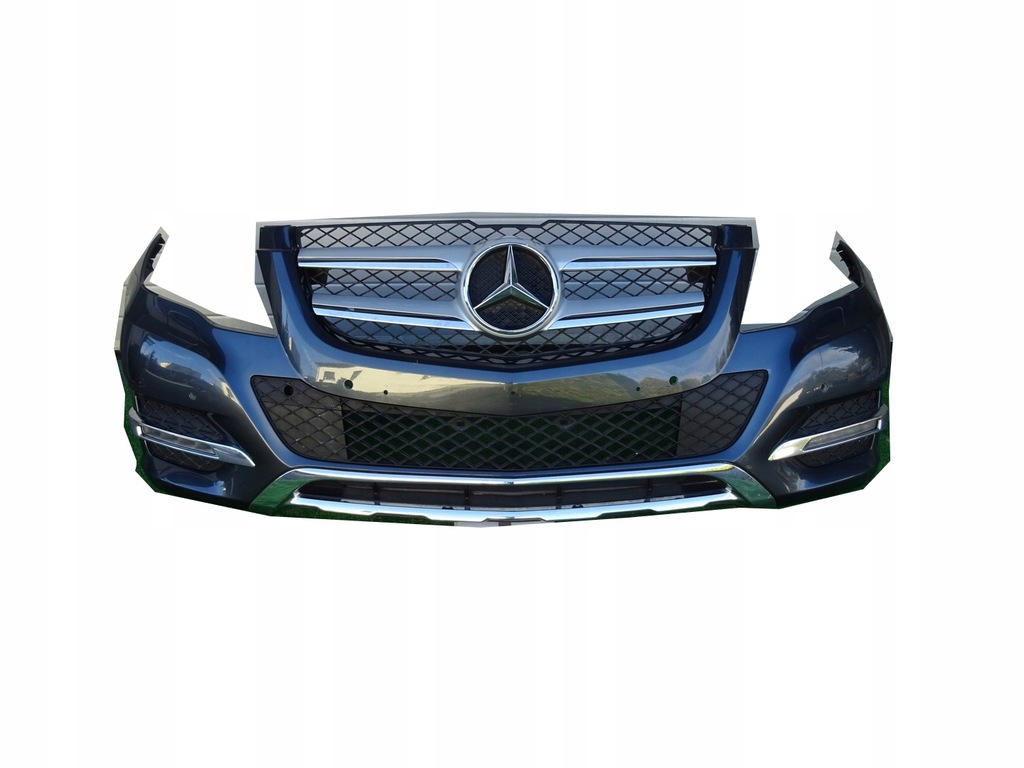 фото №1, Бампер перед передній mercedes glk x204 lift решітка радіатора