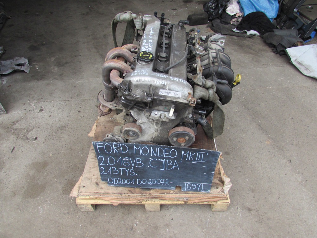 фото №1, Двигатель cjba 2.0b 16v ford mondeo mk3 01-07r