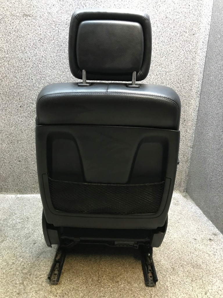 фото №6, Mercedes v251 w251 сидіння водія лівий перед шкіра чорний пам'ять гарний