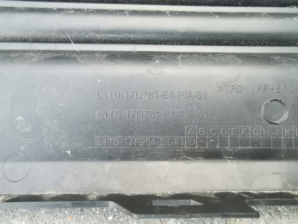 фото №12, Ford puma mk2 19-23- спойлер бампера задня l1tb-17d781-e1