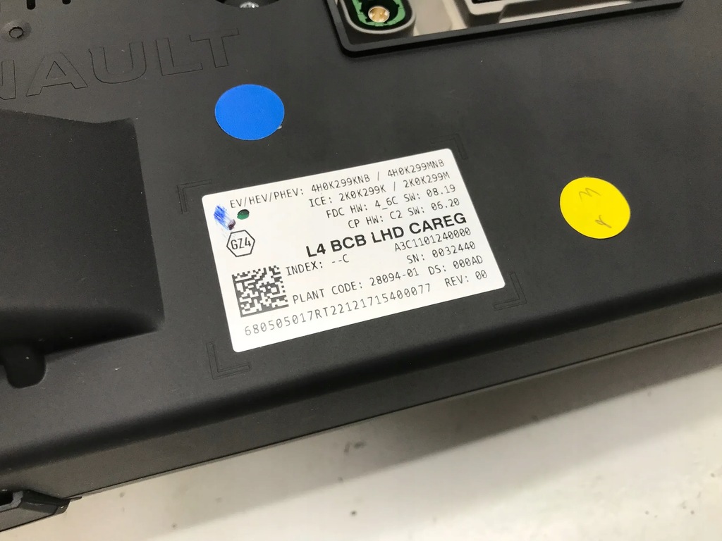 фото №11, Renault megane v e-tech екран дисплей панель навігації радіо 4h0k299knb