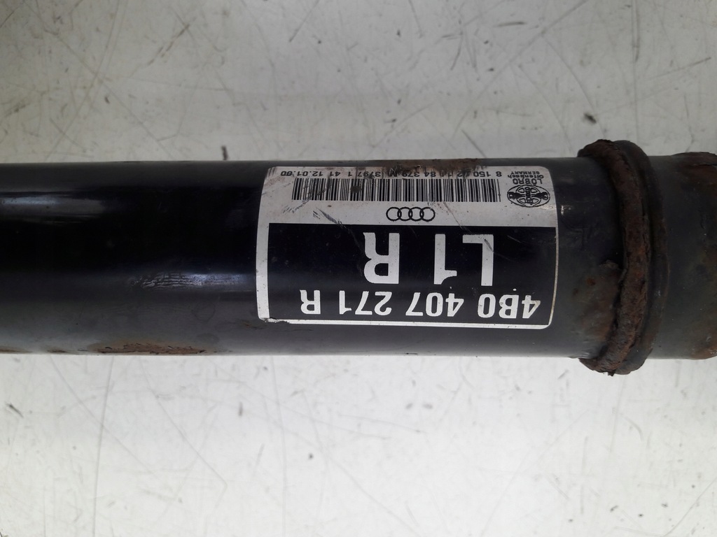 фото №5, Привідний вал ліва автоматична коробка передач 4b0407271r audi a6 c5