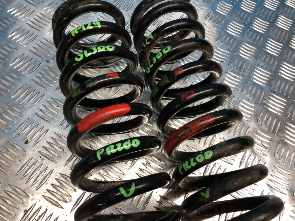 Mercedes sl r129 sl300 пружини перед передні комплект Доставка