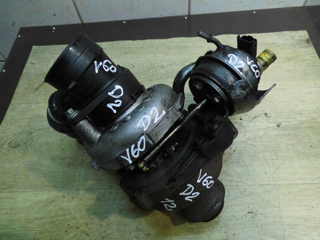 фото №1, Volvo v60 s60 ii 1.6 d2 турбонагнетатель pewna