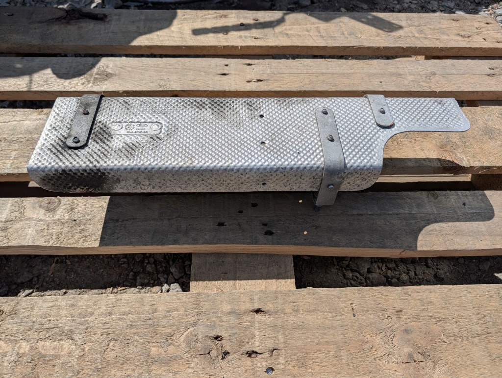 Купить Накладка тепловая трубы глушителя ford f max 500