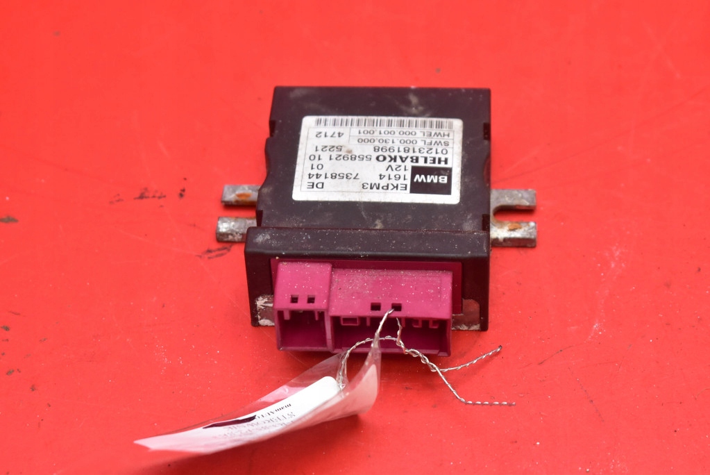 фото №5, Блок управления модуль насоса топлива 7358144 bmw f01 3.0 d 313 km lift 12-15