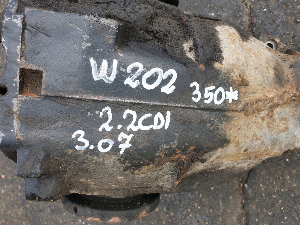 фото №7, Міст диференціал диференціал 3.07 mercedes-benz w202