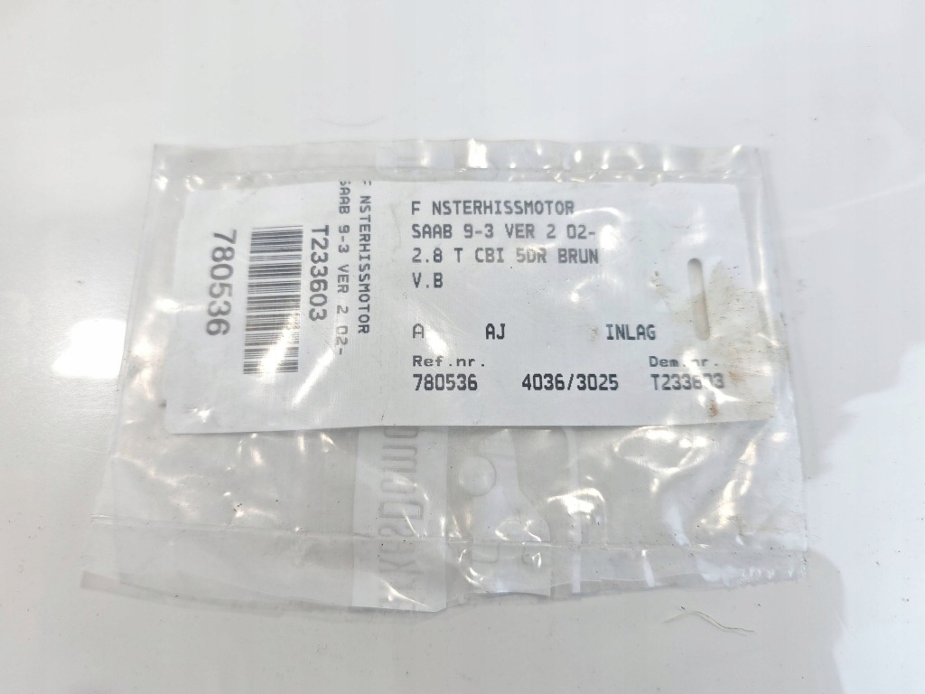 фото №10, Saab 9-3 моторчик стекло дверь правый перед 12755682