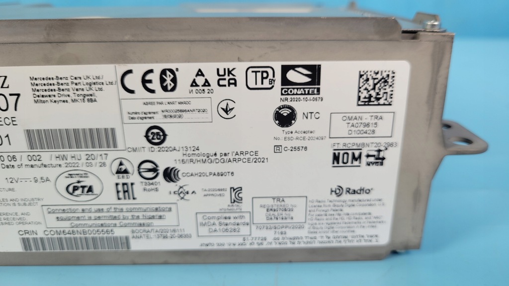 фото №14, Mercedes w206 22r радіо навігація navi мультимедіа ntg7 mid a2969001707