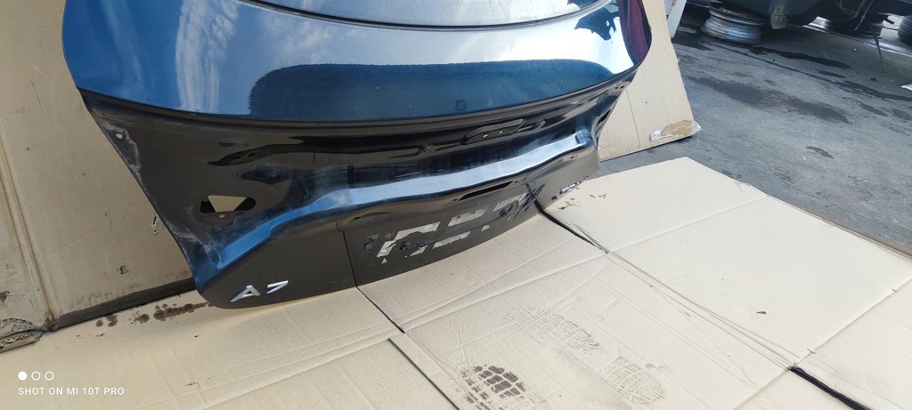 фото №8, Крышка багажника задняя audi a7 4g8 s line lz9y оригинал !!!