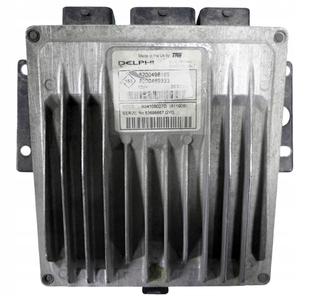 Купить Блок управления двигателя renault clio 1.5 8200498185 8200469333 программирование